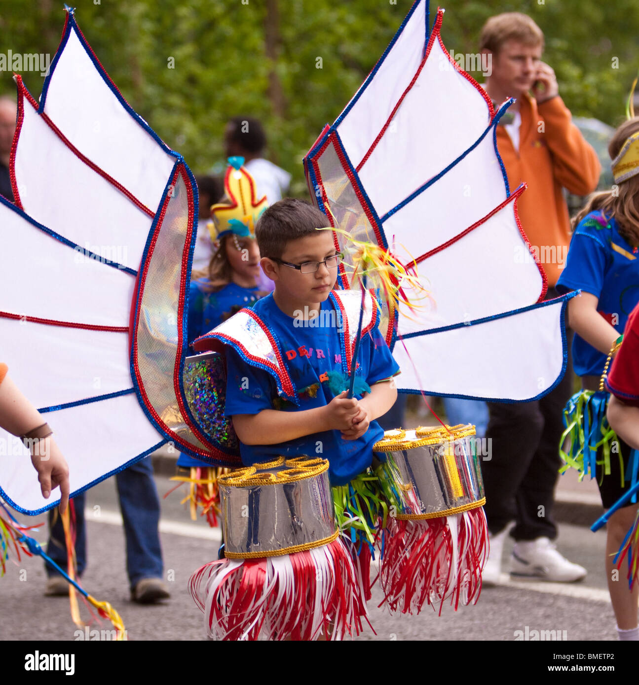 Luton International Carnival Stock Photo