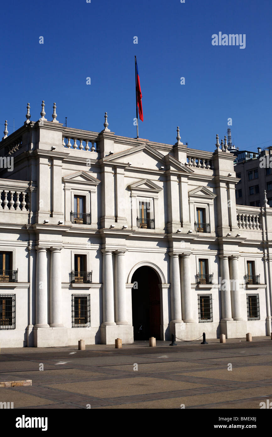 Palacio de la Moneda or Palace of the Moneda in Santiago, Chile Stock ...