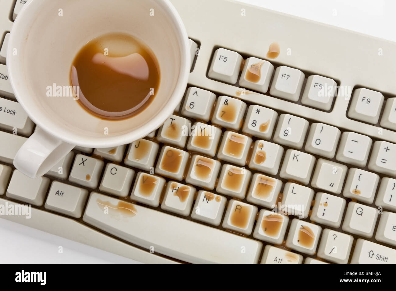 Damaged computer hi-res stock photography and images - Alamy