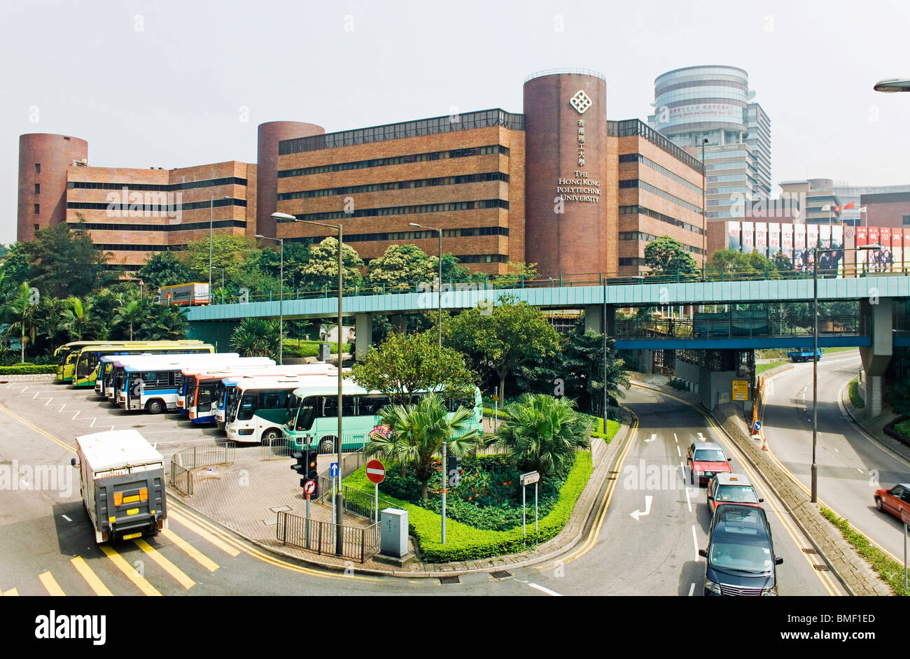 The Hong Kong Polytechnic University, Hong Kong, China Stock Photo