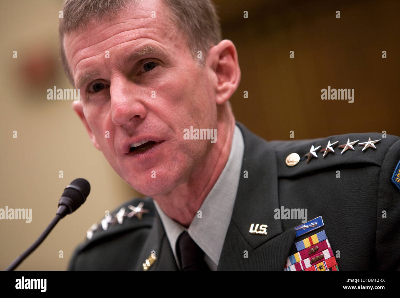 General Stanley McChrystal. Stock Photo