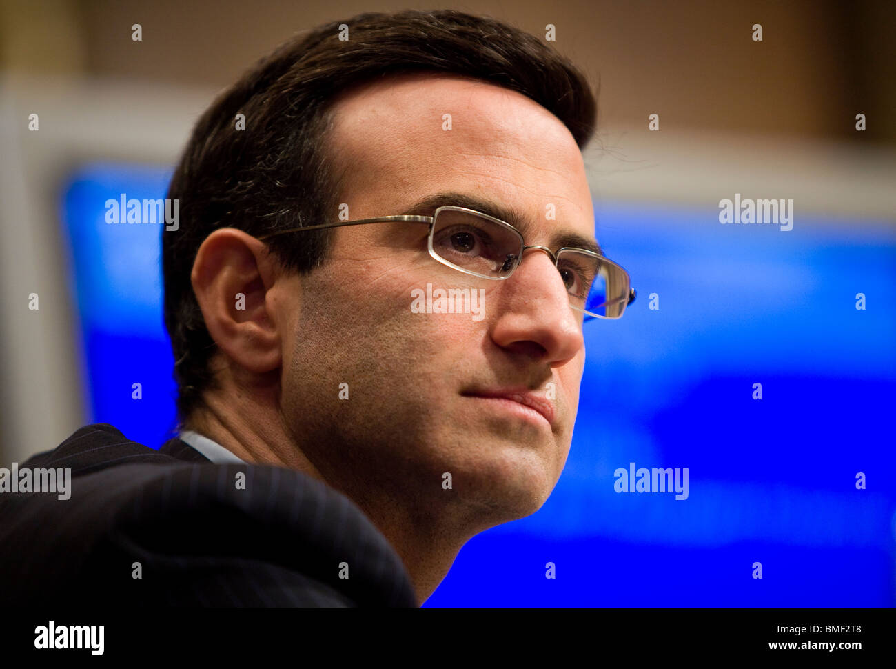 Peter Orszag, director of the Office Of Management and Budget. Stock Photo