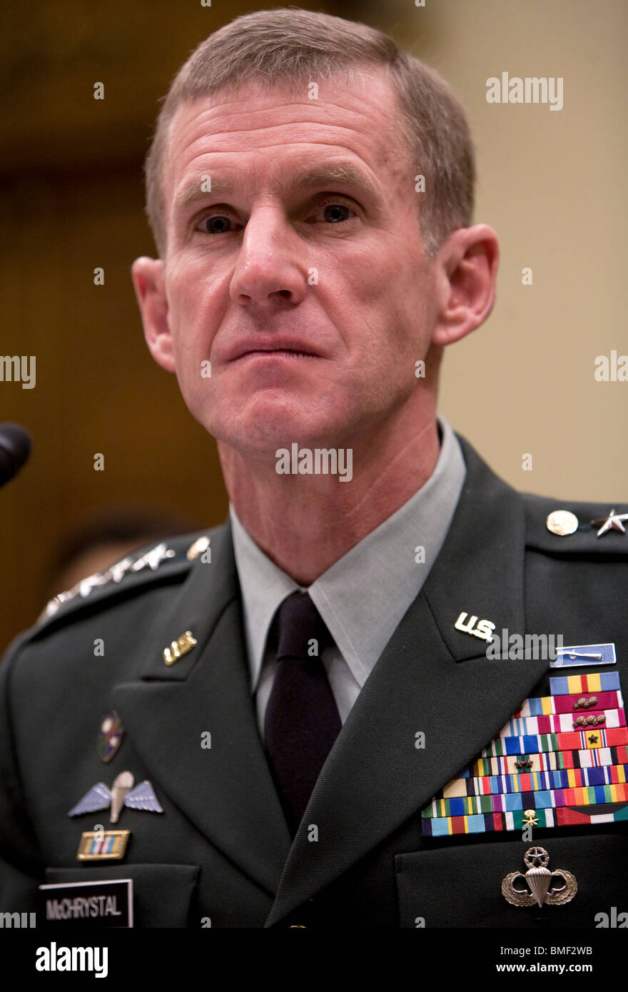 General Stanley McChrystal. Stock Photo