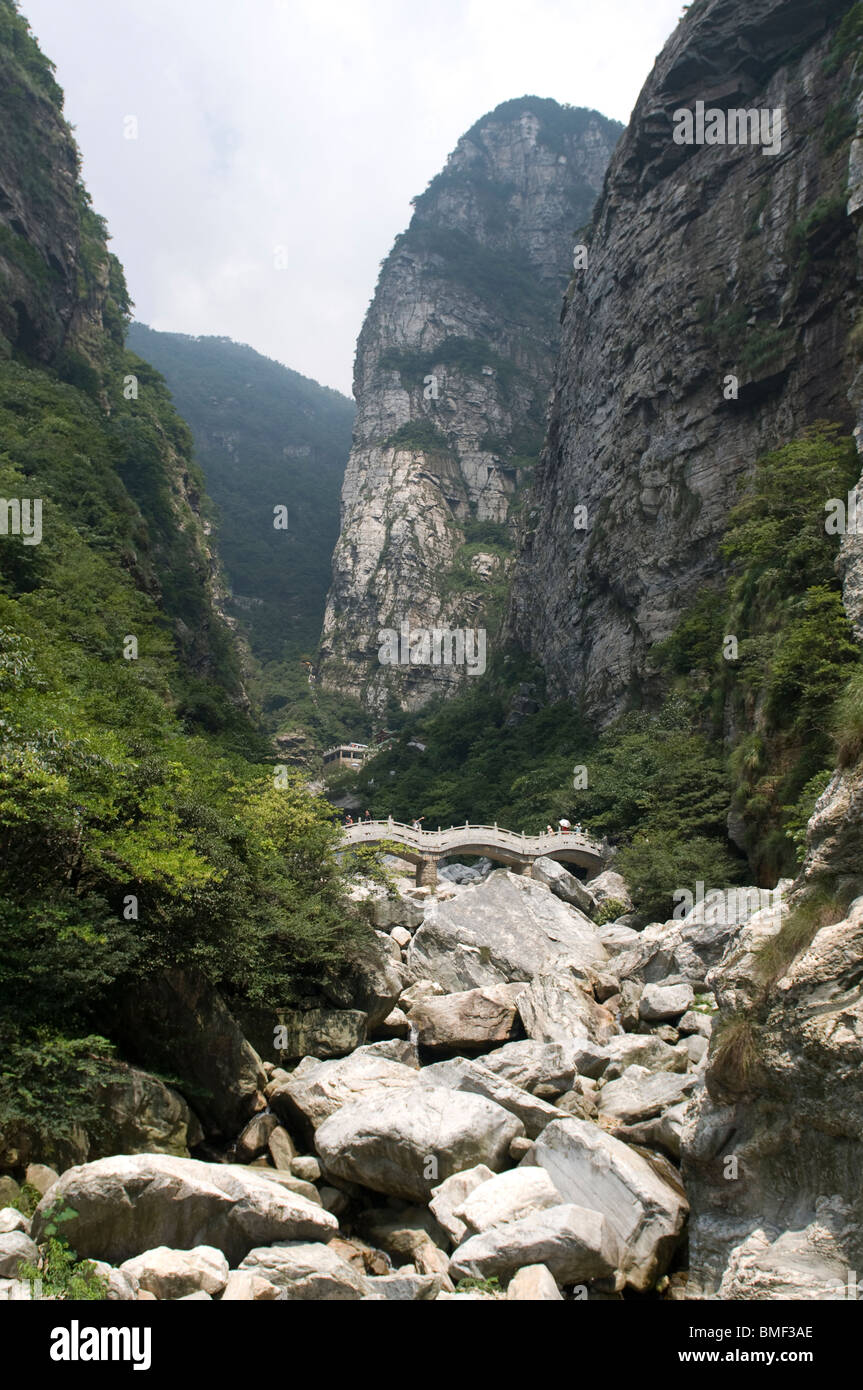 Mt. Lushan Global Geopark, Jiujiang, Jiangxi Province, China Stock