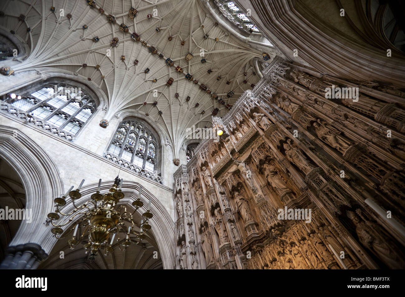High Altar Ceiling and Altar Screen, Winchester Cathedral, Winchester