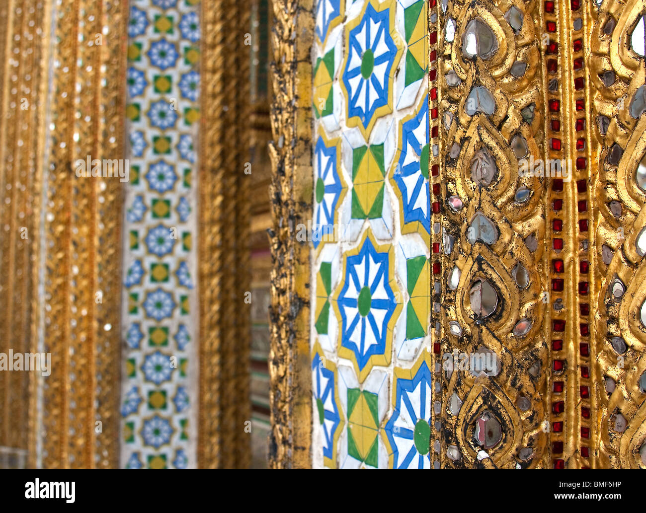 Wat Phra Kaeo, Grand Palace, Bangkok, Thailand Stock Photo - Alamy