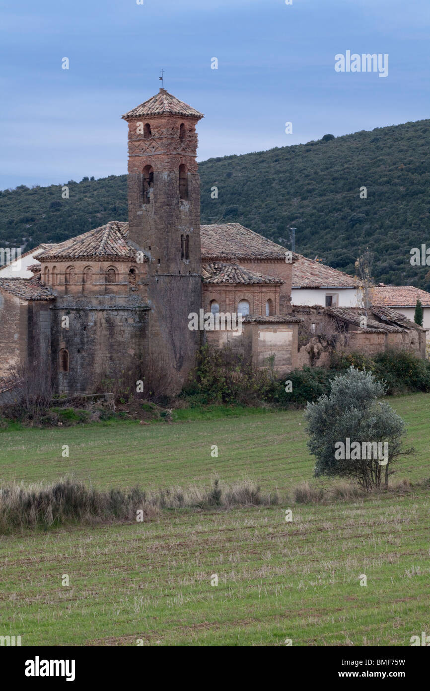 Church of Morrano, Sierra de Guara Natural Park, Huesca, Spain Stock Photo