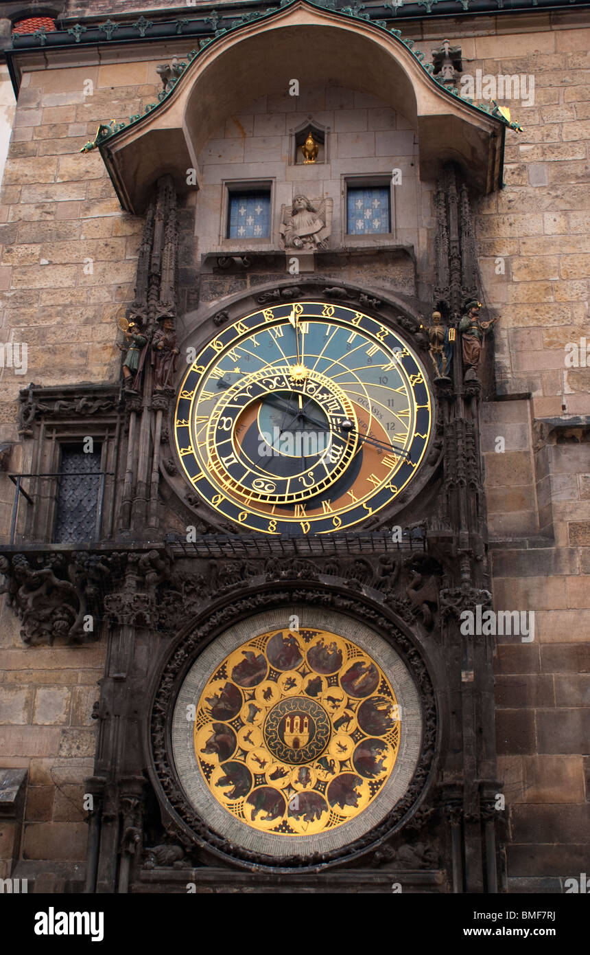 Prazsky Orloj Clock in Staromestske Namesti, Main Square in Prague Stock  Photo - Alamy
