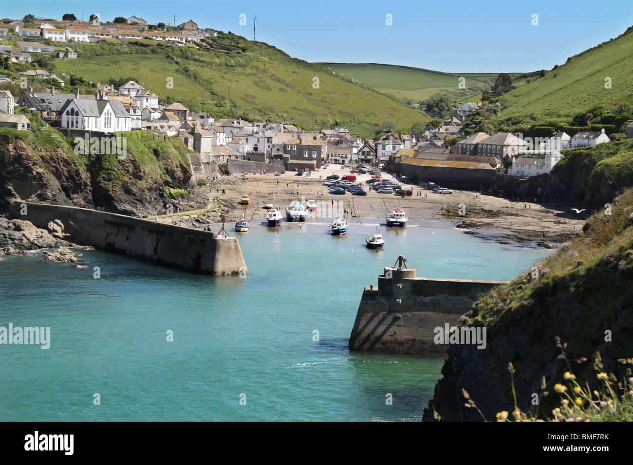 Port Isaac, Cornwall, England, United Kingdom Stock Photo Alamy