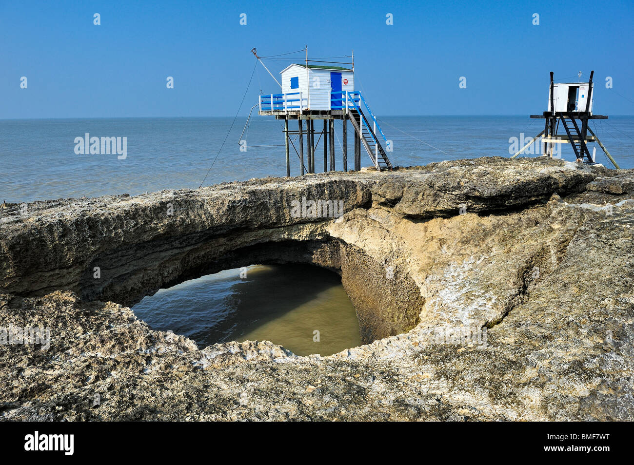 Saint Palais sur Mer, France. Stock Photo