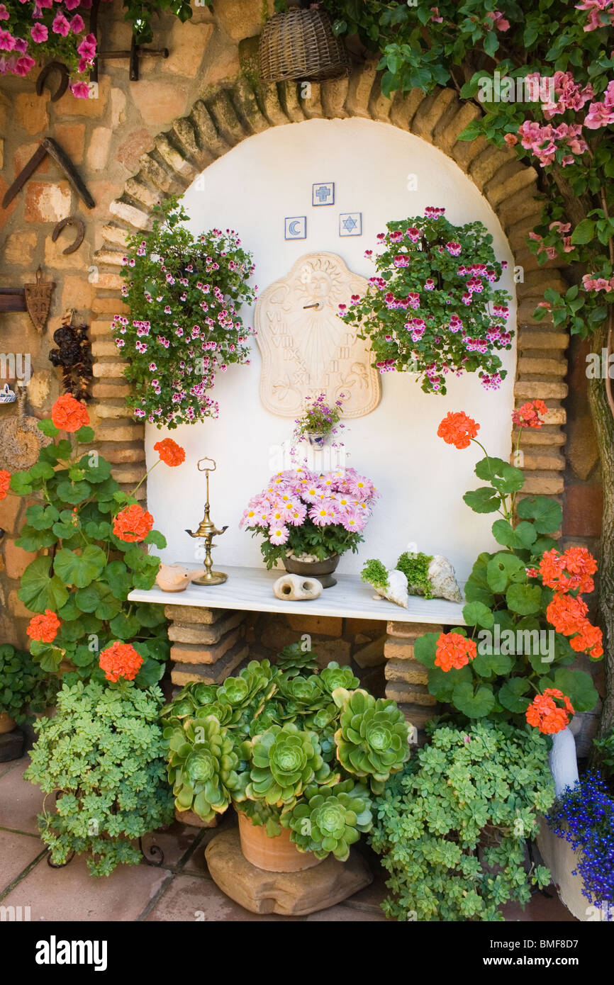 Cordoba, Andalucia, Spain. Annual patio festival Stock Photo