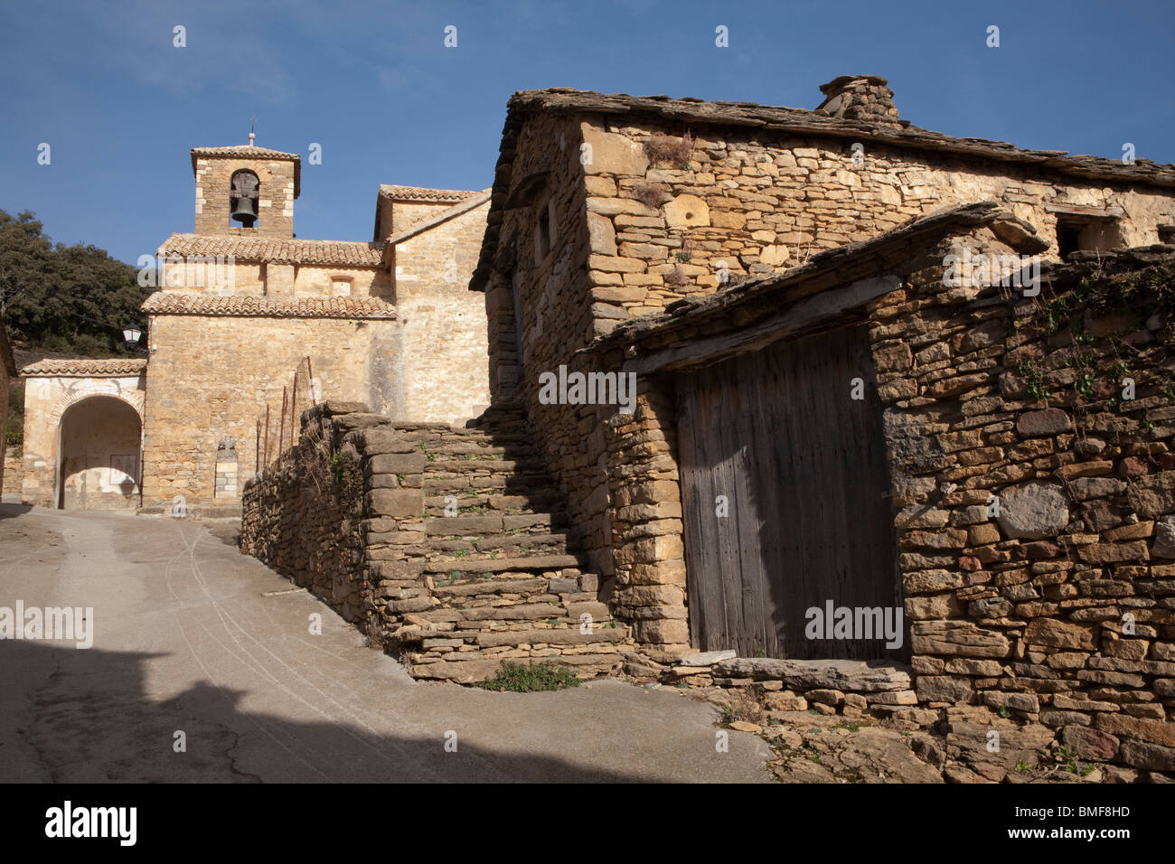 Betorz, Sierra de Guara, Huesca, Spain Stock Photo