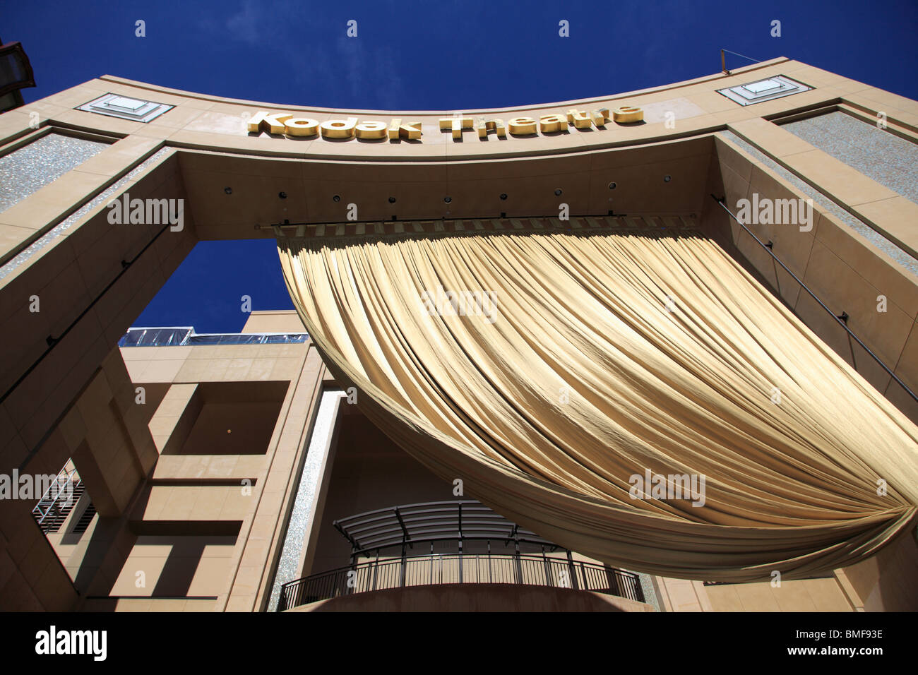 Preparations for Academy Awards, Kodak Theatre, Hollywood Boulevard, Los Angeles, California, USA Stock Photo