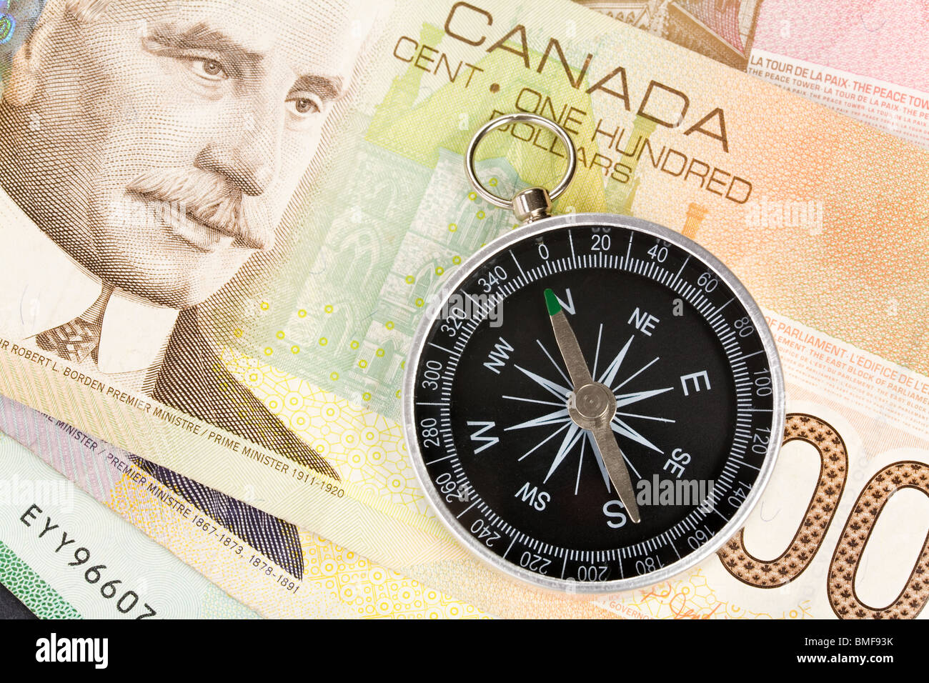 Canada compass hi-res stock photography and images - Alamy