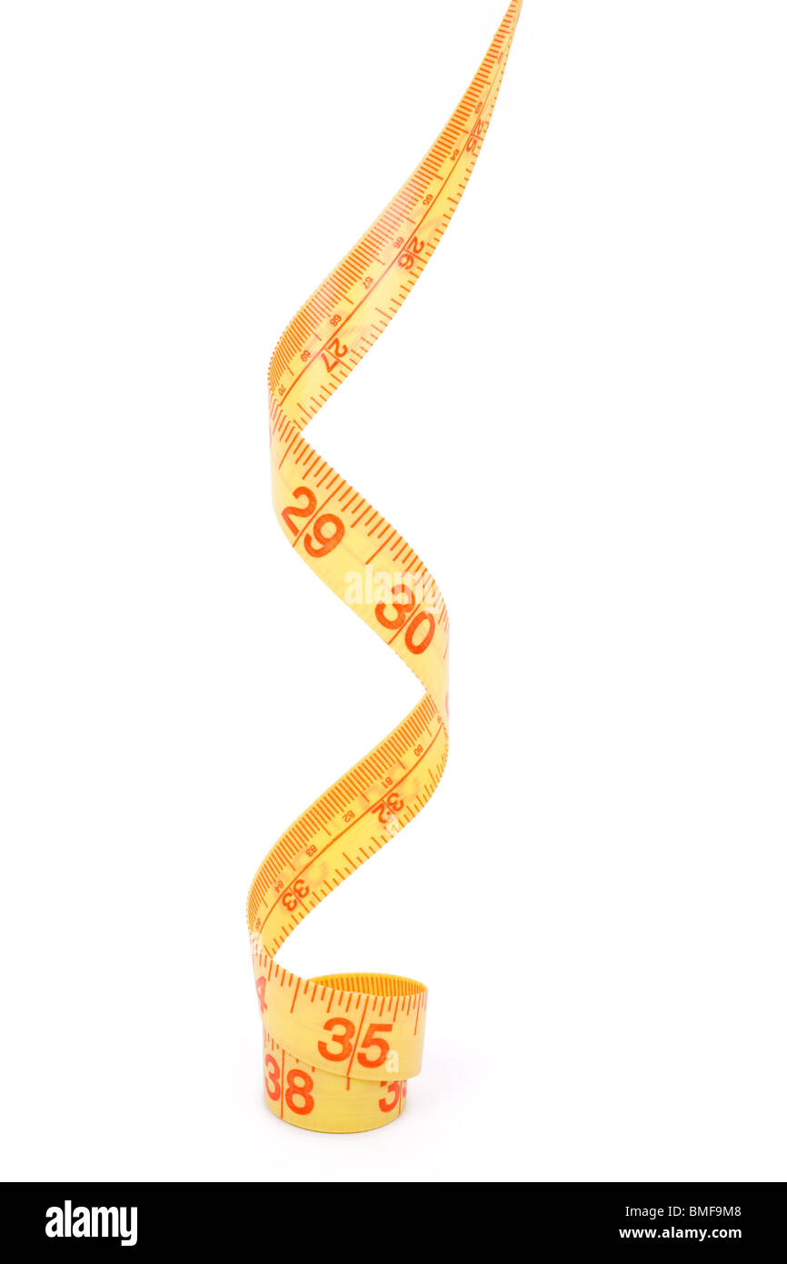 Tape Measure with white background Stock Photo - Alamy