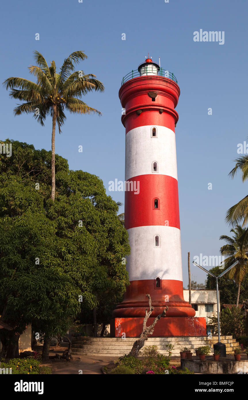 India, Kerala, Alappuzha, (Alleppey), lighthouse Stock Photo Alamy