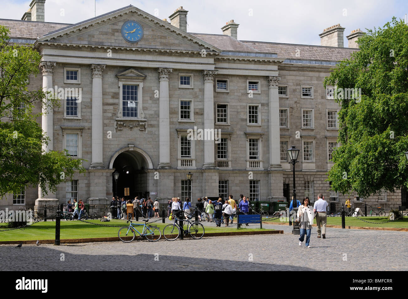 Trinity College Dublin Ireland Stock Photo Alamy