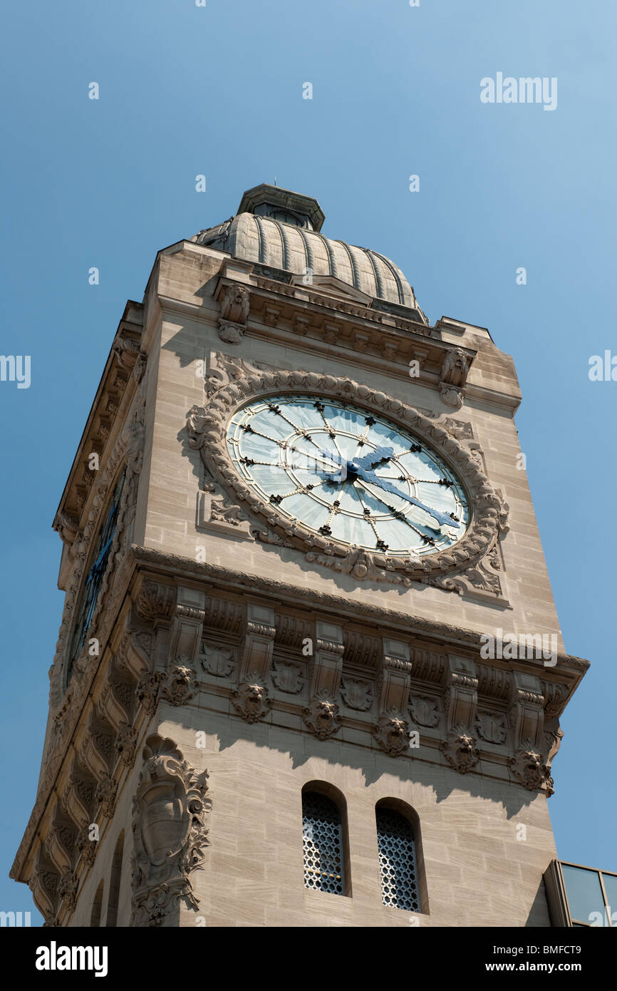 Gare de Lyon Clock Tower ,Paris-1 Stock Photo