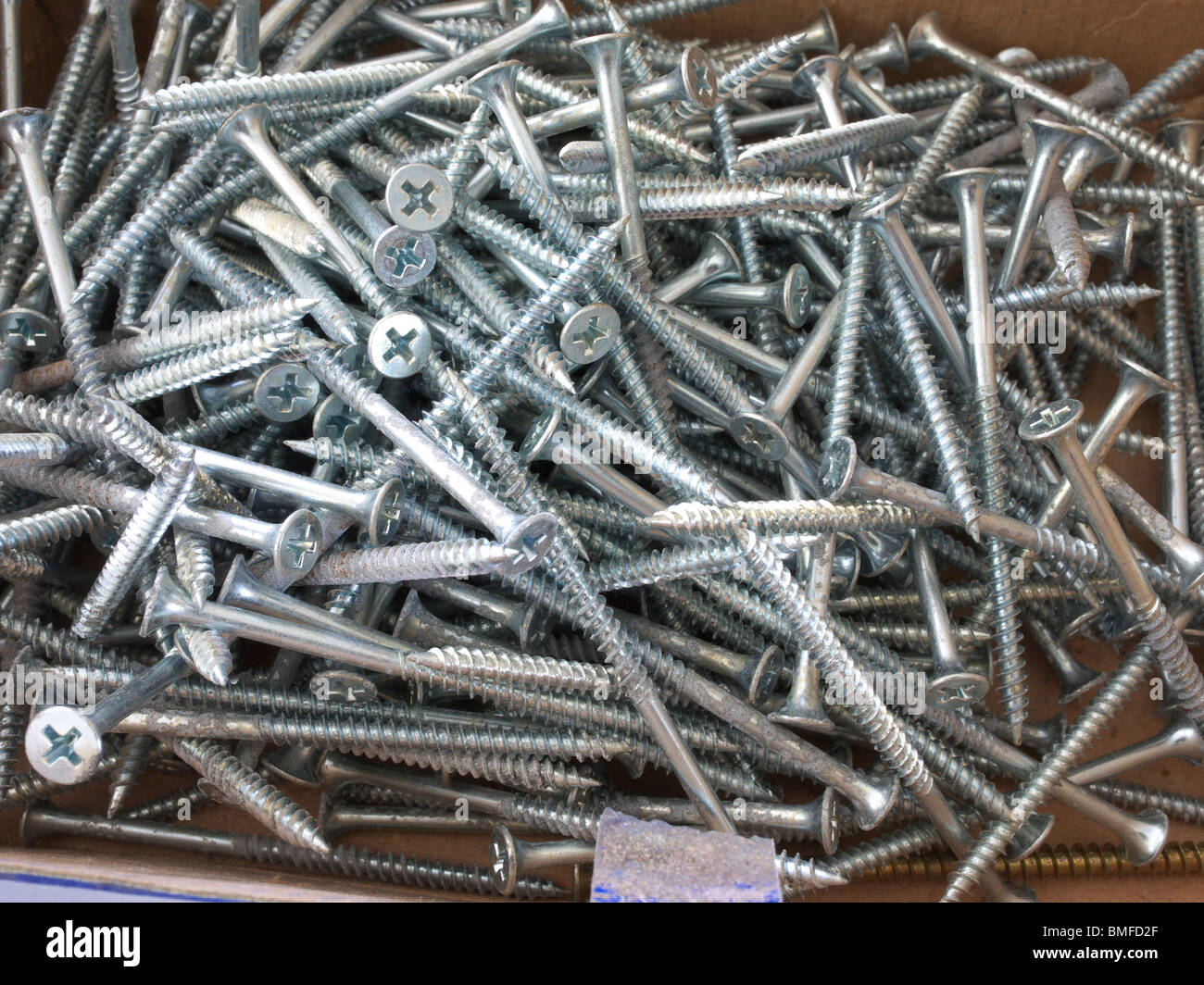 Dry wall screws Stock Photo Alamy