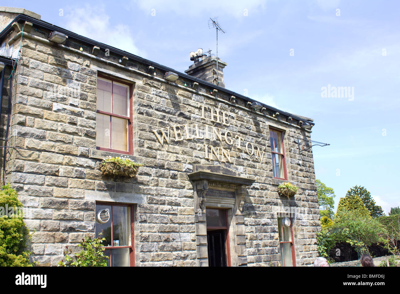 Wellington Inn Dacre North Yorkshire Stock Photo Alamy
