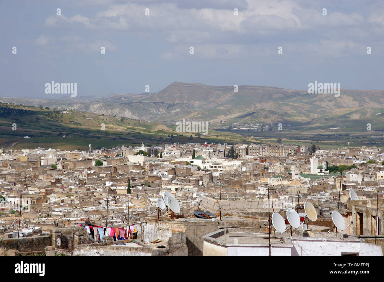 Rooftops of Fes, Fez, Morocco Stock Photo - Alamy