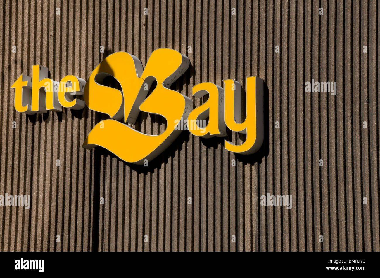 The Bay store Downtown Montreal Stock Photo Alamy