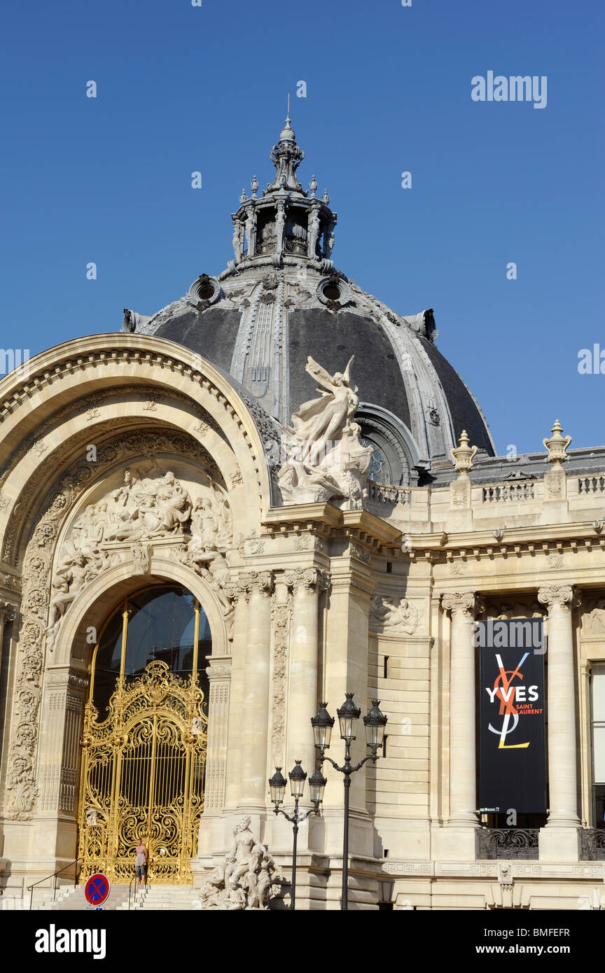 Yves Saint Laurent exhibition at Le Petit Palais museum, Paris,75008, France Stock Photo