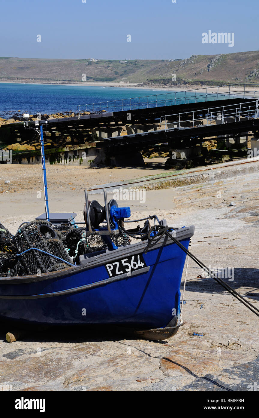 the slipway at sennen cove in cornwall, uk Stock Photo - Alamy