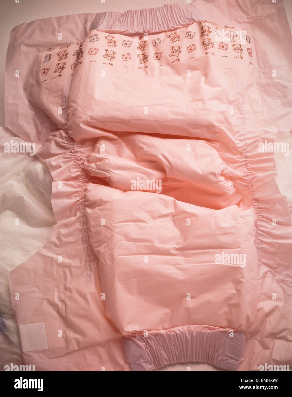 Baby diaper responsible for landfill pollution Stock Photo Alamy