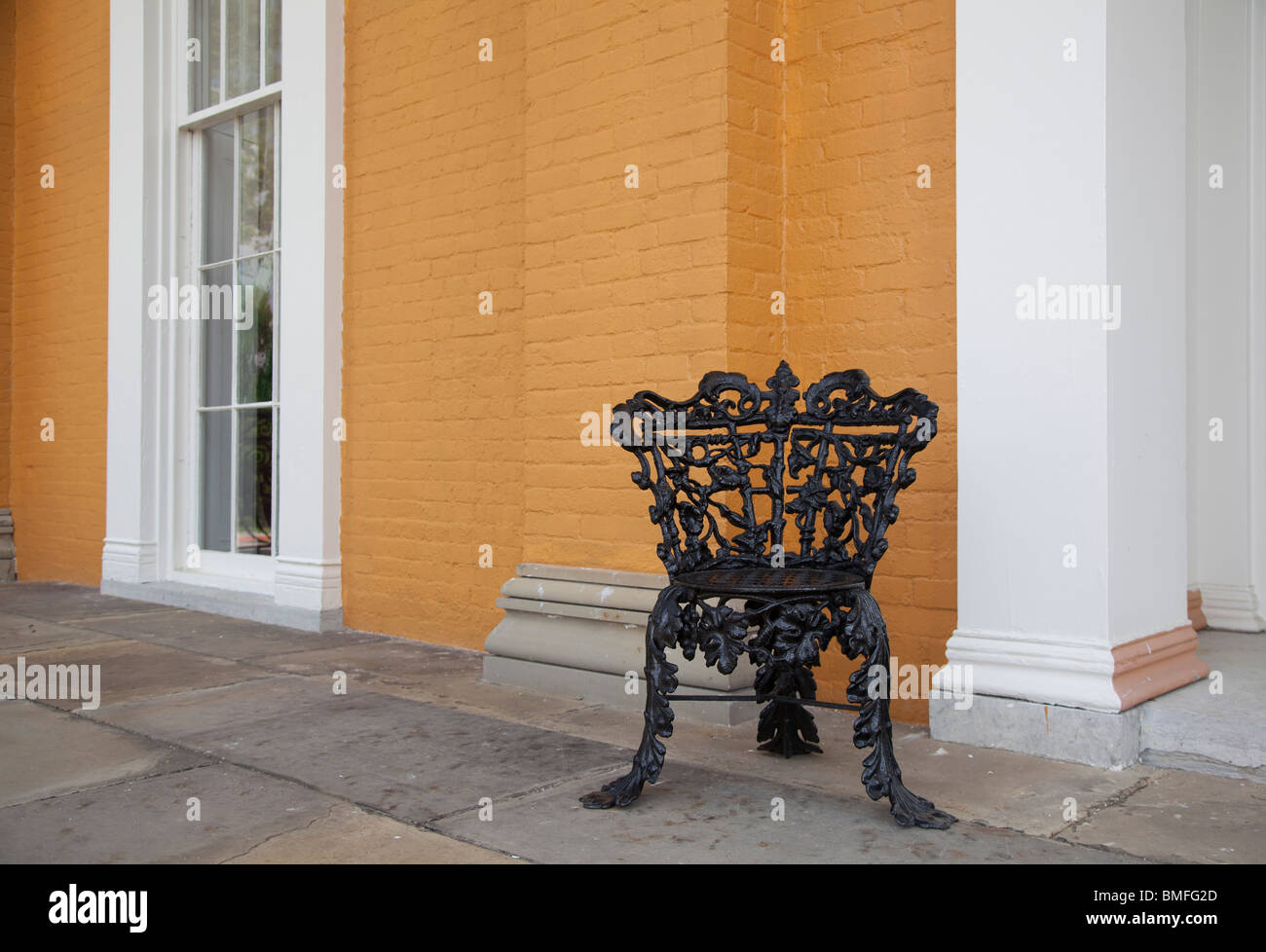 The Lanier Mansion in Madison, Indiana Stock Photo