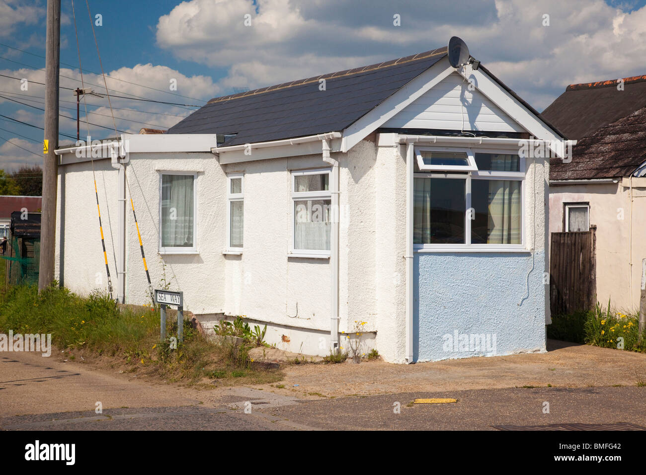 a house in Jaywick Sands, Essex, UK Stock Photo Alamy