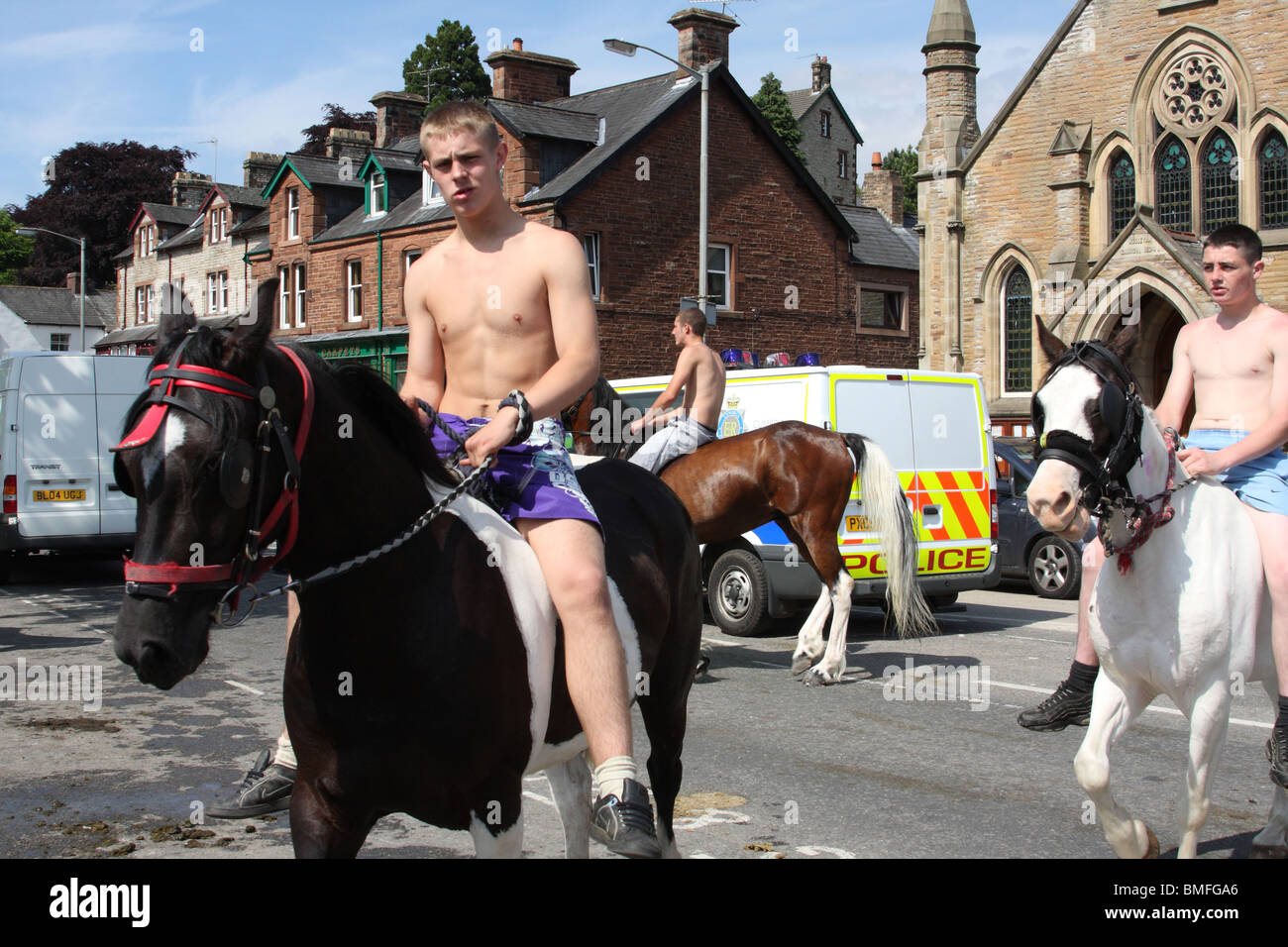 Appleby Horse Fair, Appleby-In-Westmorland, Cumbria, England, U.K. Stock Photo