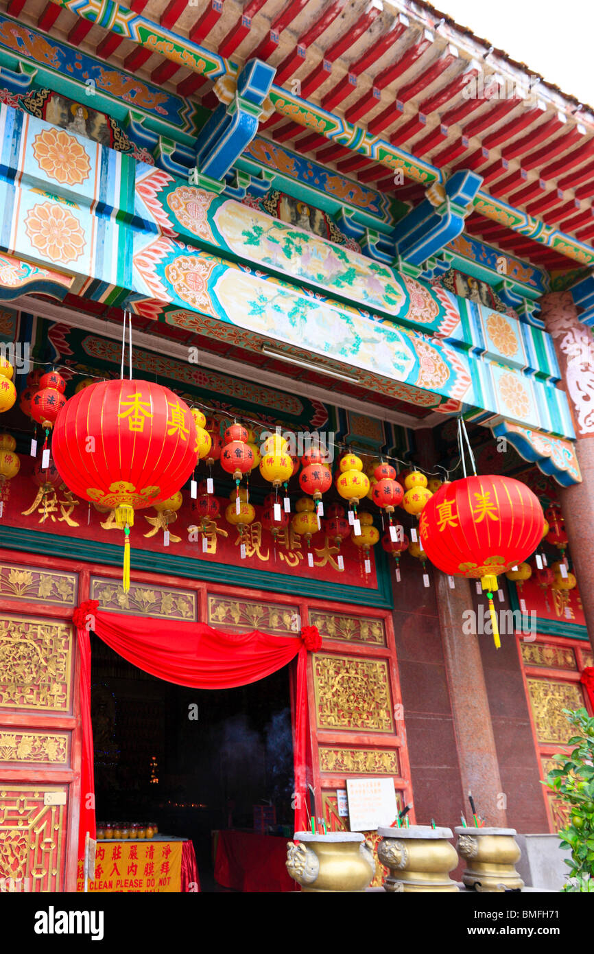 The Kek Lok Si Chinese Temple in Penang, Malaysia Stock Photo