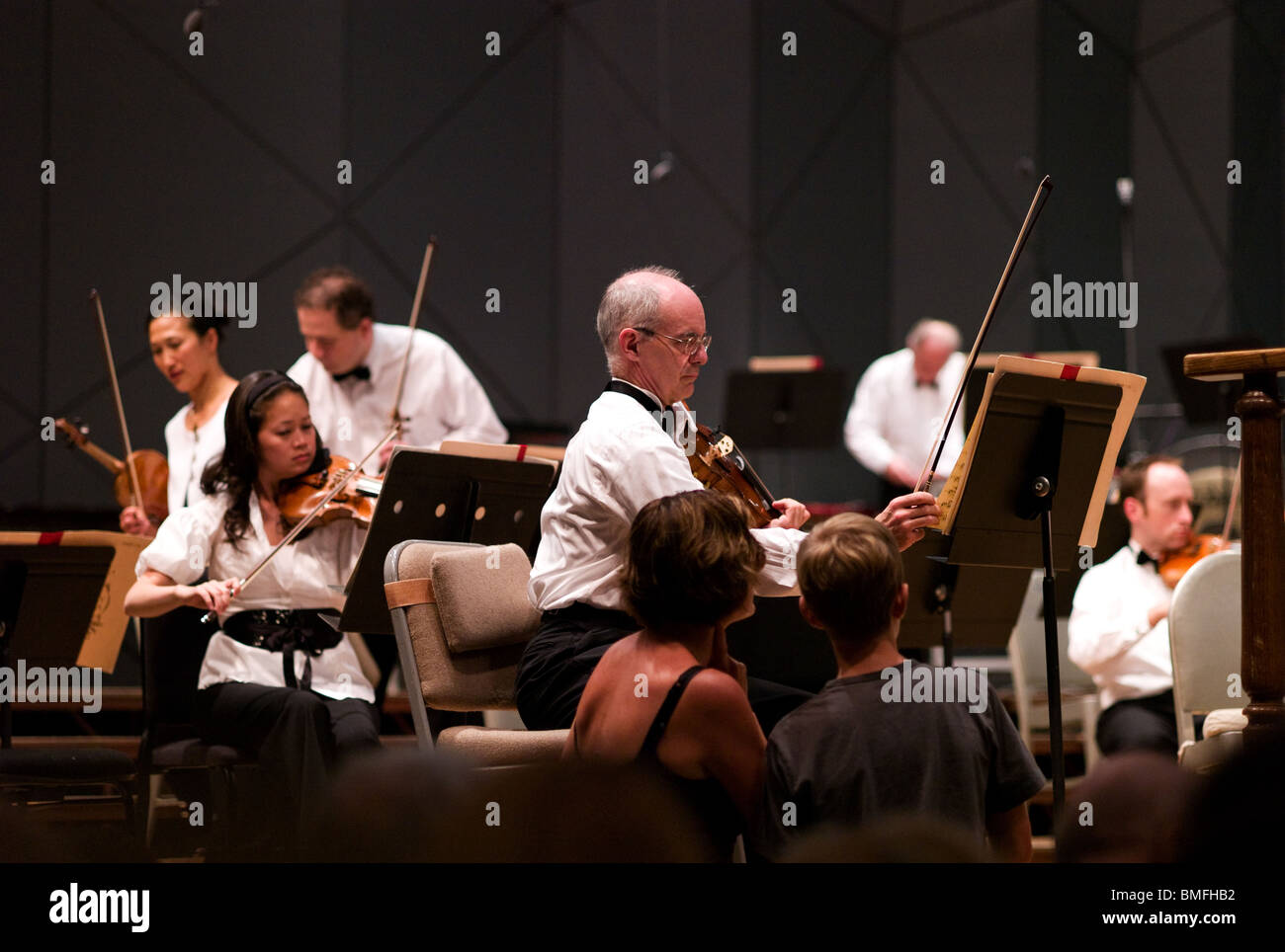 BOSTON SYMPHONY ORCHESTRA, TANGLEWOOD MUSIC FESTIVAL, MASSACHUSETTS Stock Photo Alamy
