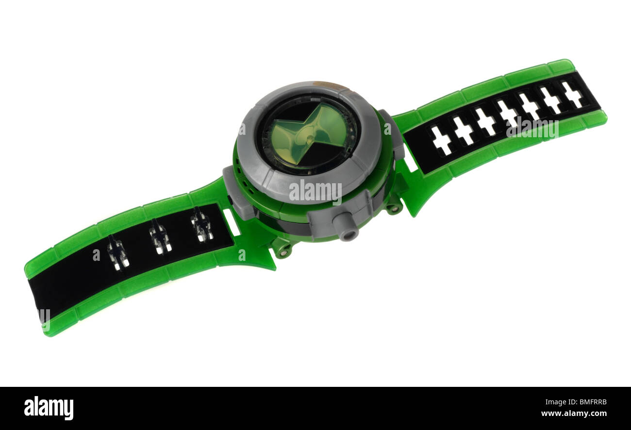'Ben 10' omnitrix 'toy watch' Stock Photo