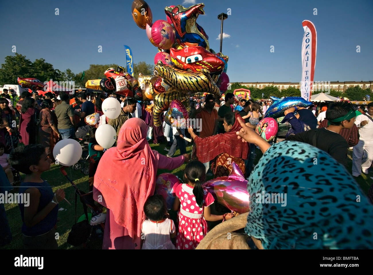 asian mela in east london Stock Photo Alamy