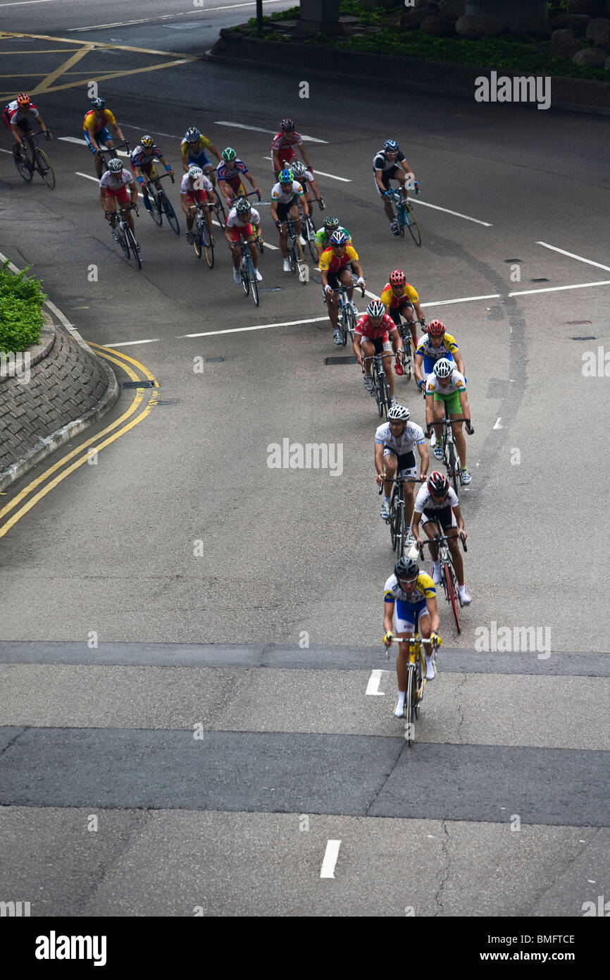 Cycling Individual Road Race, Hong Kong 2009 East Asian Games, Hong Kong, China Stock Photo