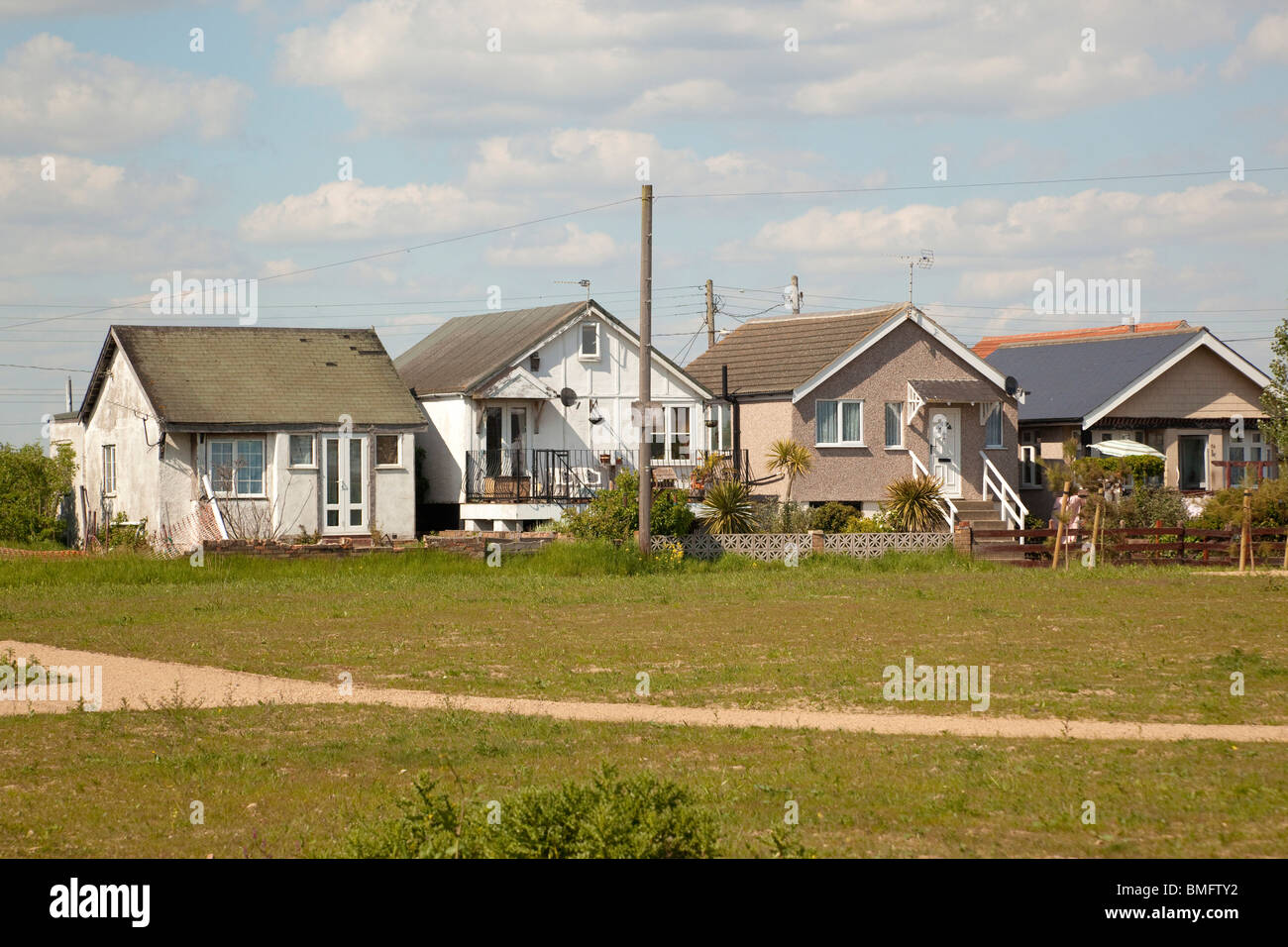 homes in Jaywick, Essex, UK Stock Photo Alamy