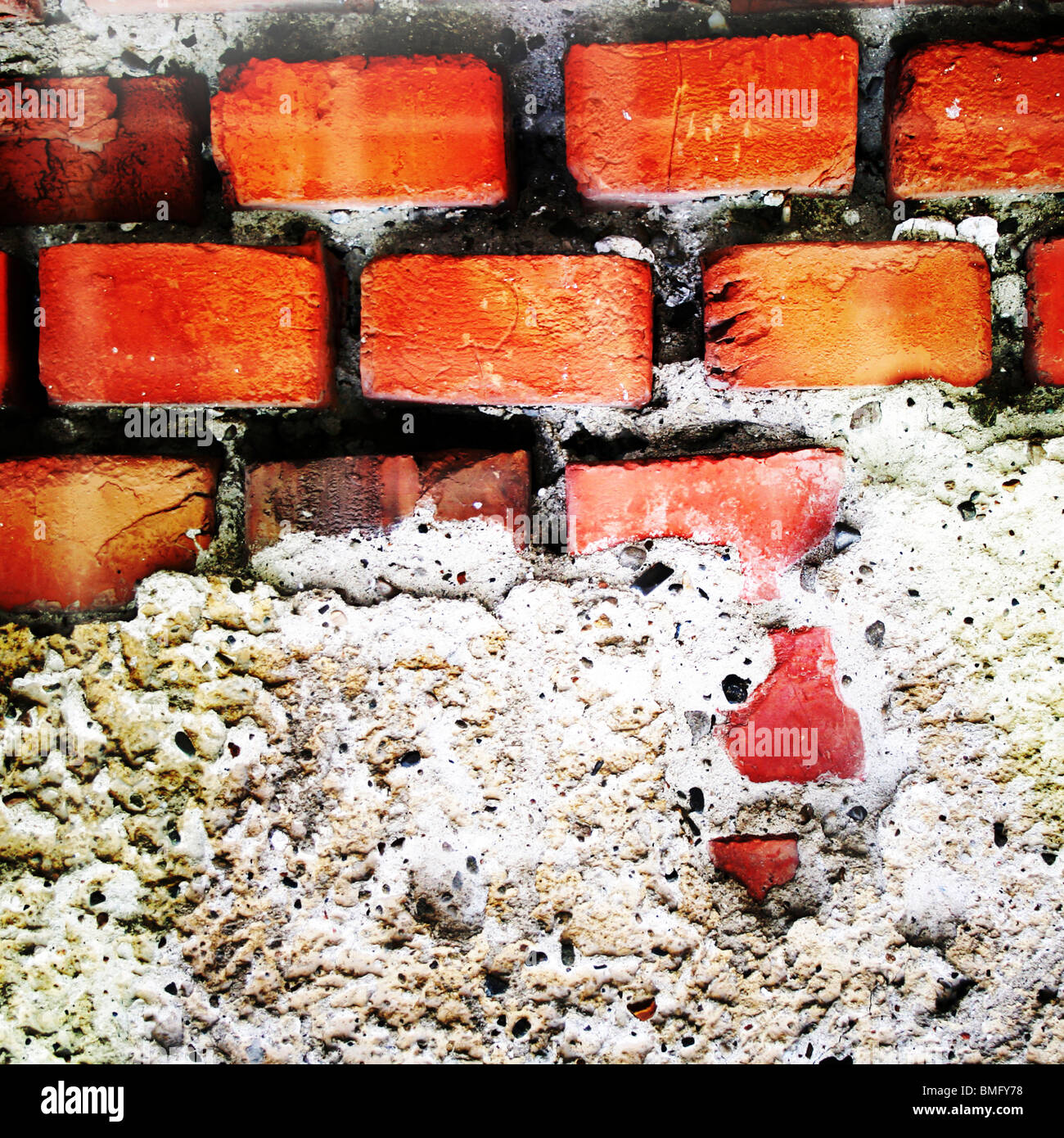 Old red brick wall background Stock Photo - Alamy