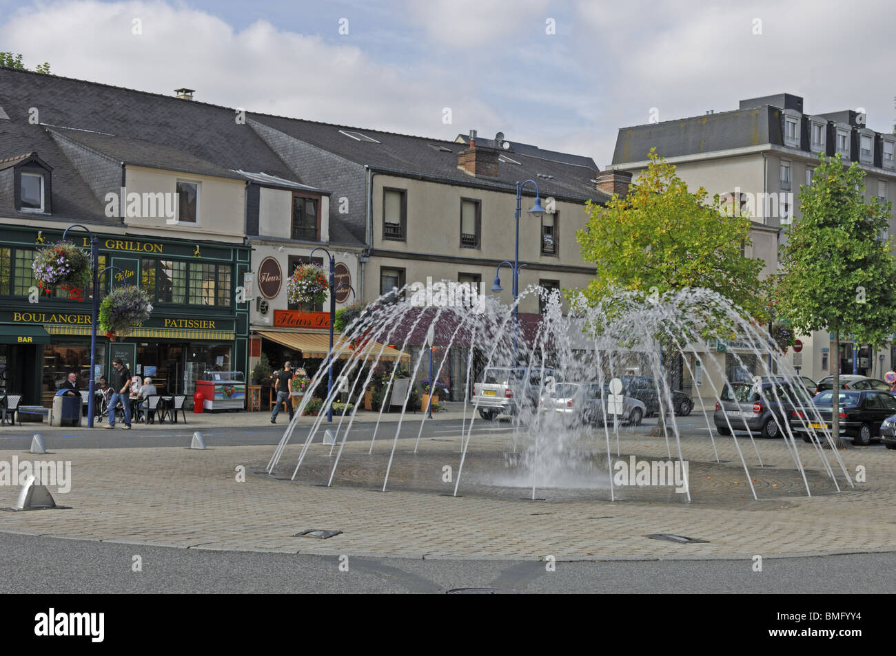Town Centre Of Mayenne In The Mayenne 53 Departement Of France Stock Photo Alamy