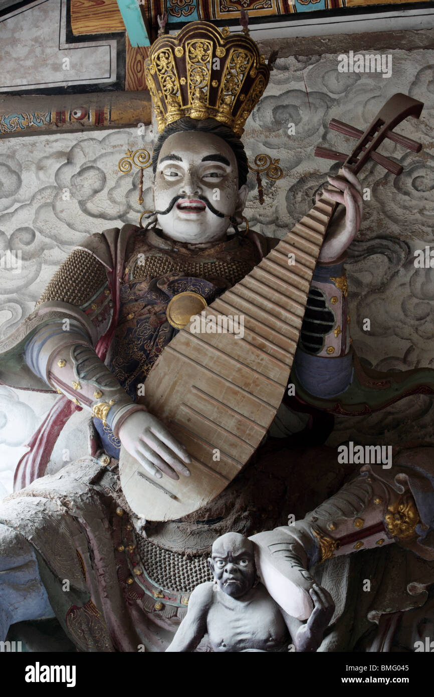 Statues of Four Heavenly Kings, Jinci Temple, Taiyuan, Shanxi Province