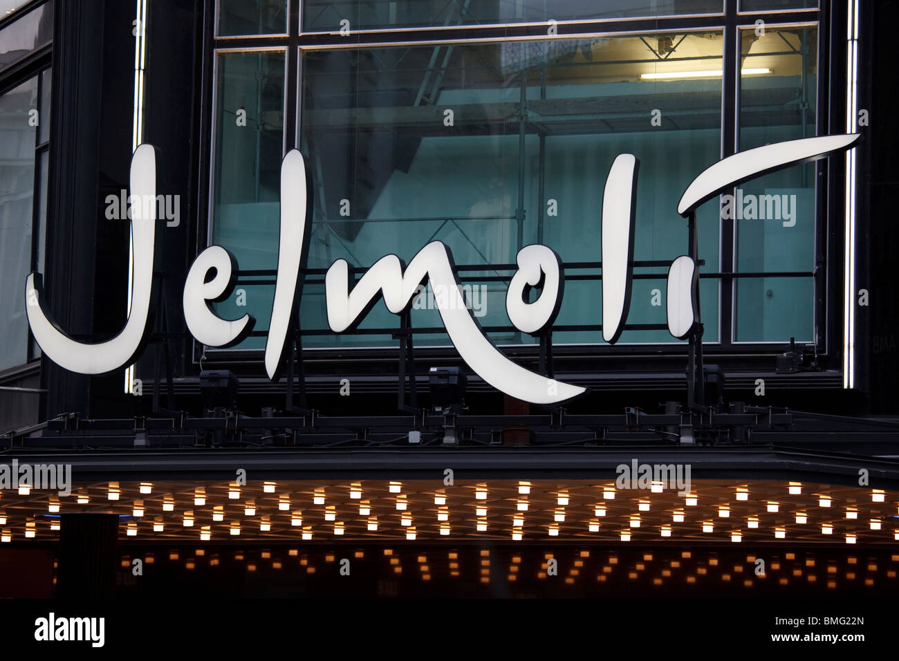 Jelmoli shop in Zurich Stock Photo