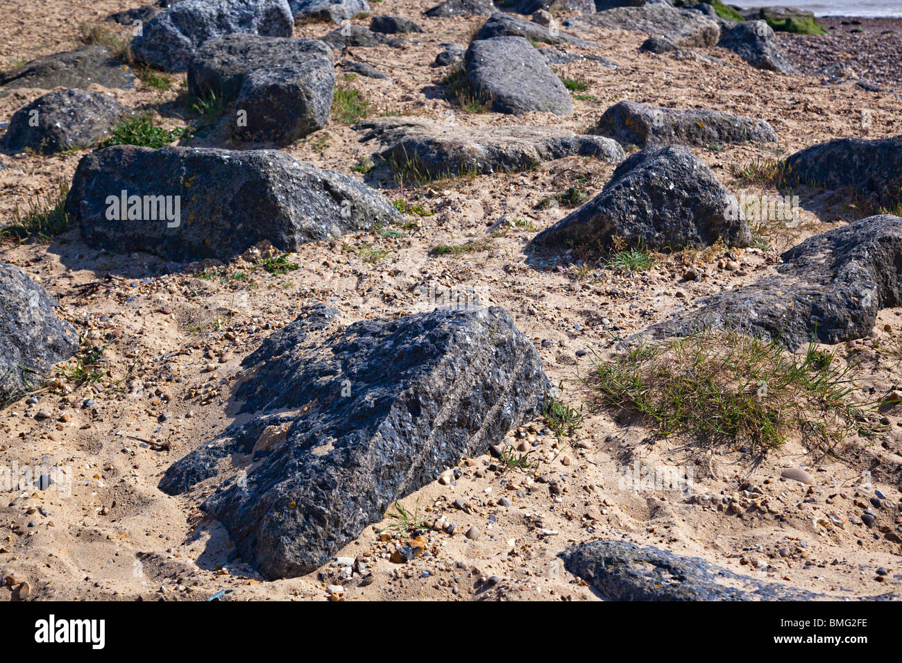 rocks on a beach Stock Photo - Alamy