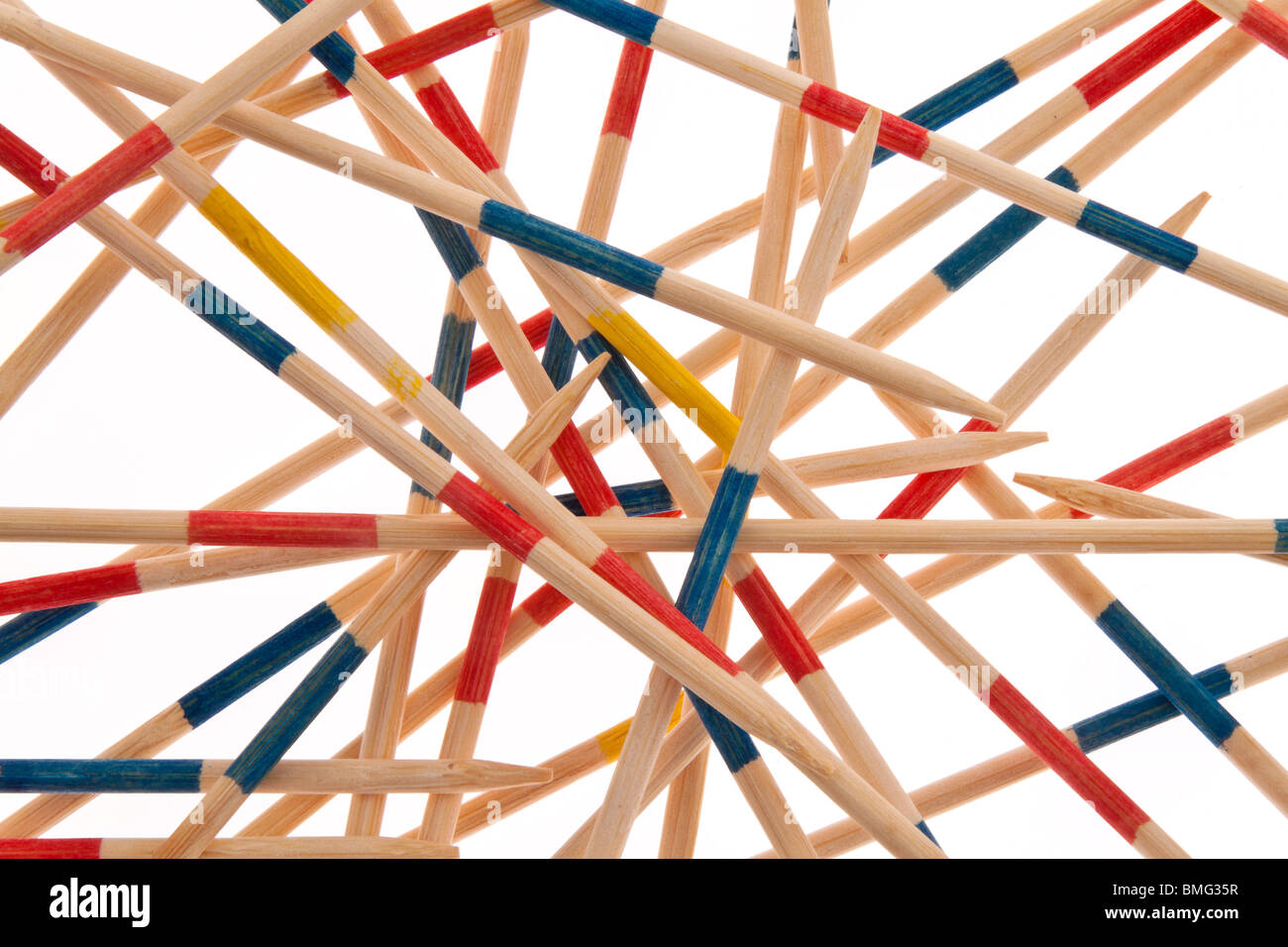 Photo as a symbol of chaos, network, together Stock Photo
