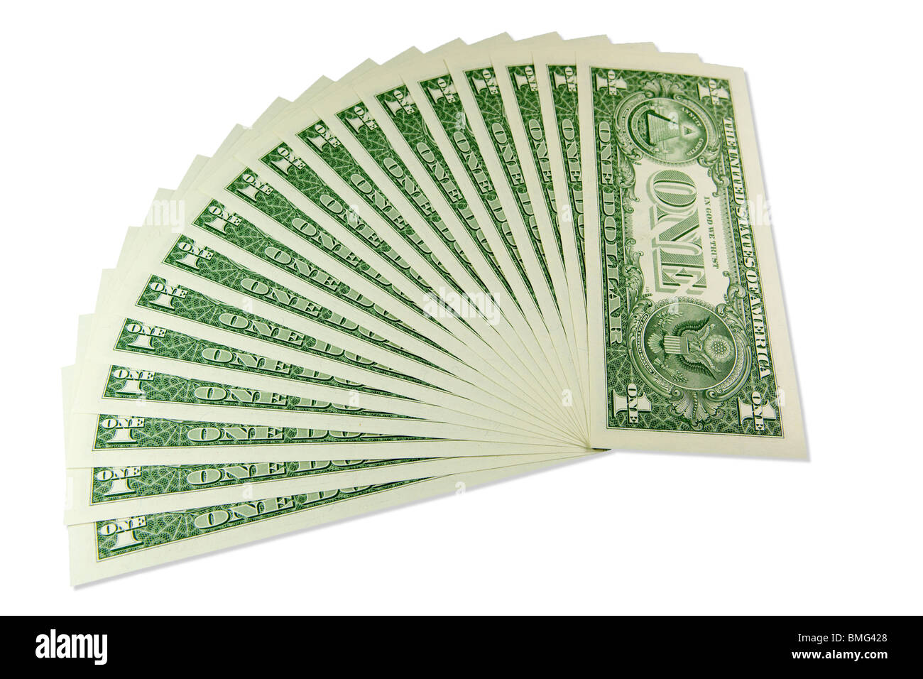 U.S. Dollar Notes Stock Photo