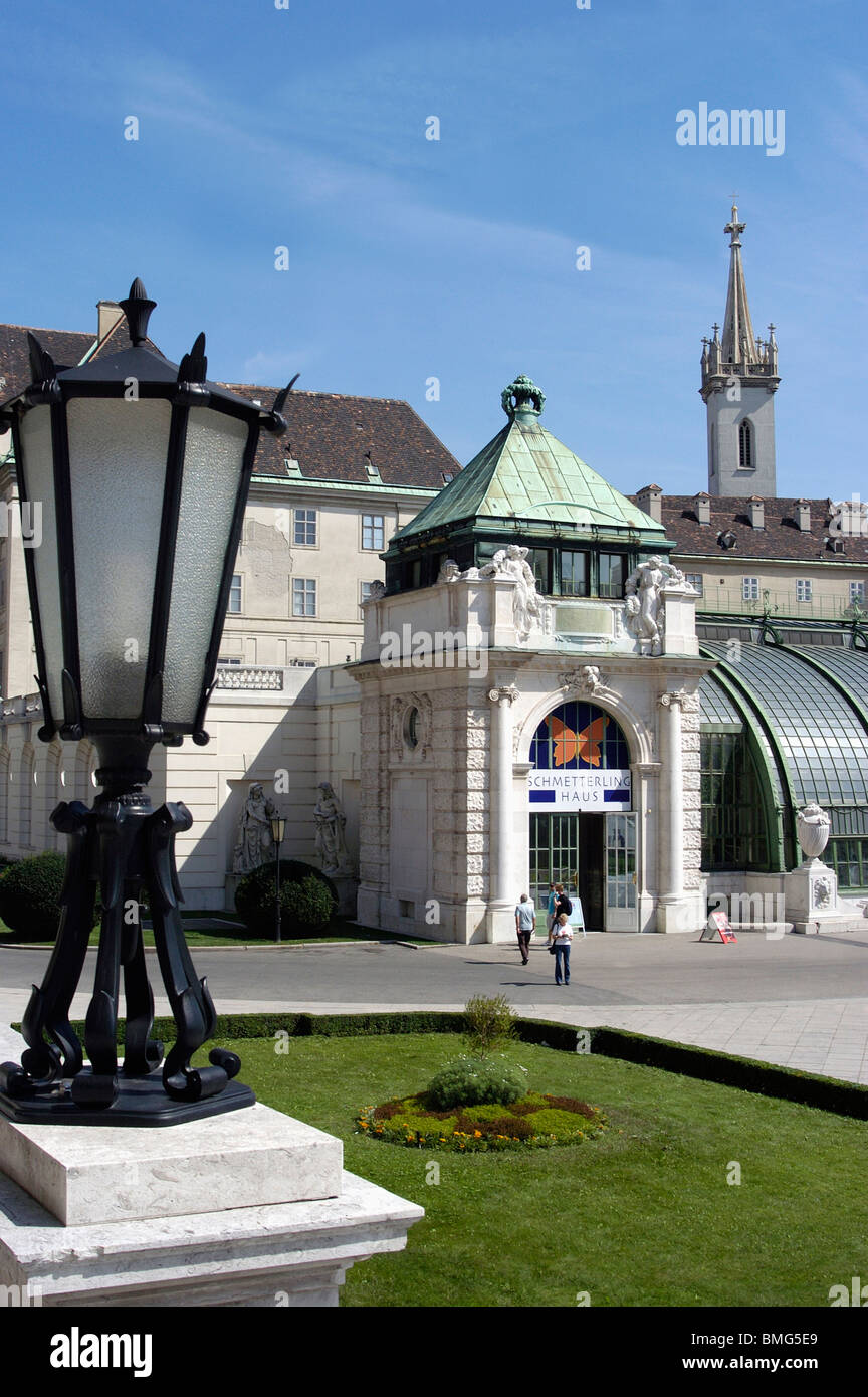Butterfly House in Vienna Burggarten Stock Photo Alamy