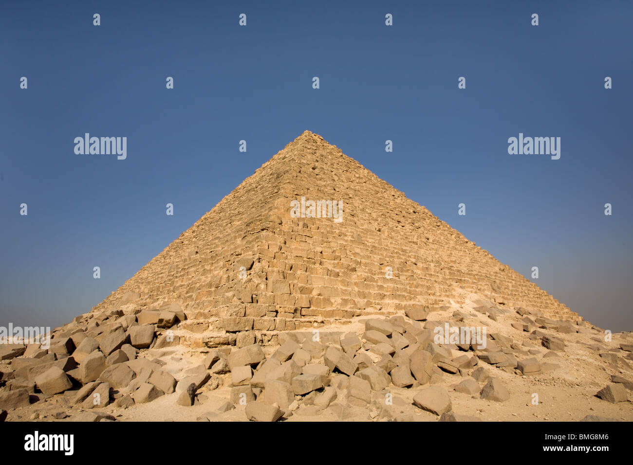 Kairo: Giza: Pyramid of Mykerinos Stock Photo - Alamy