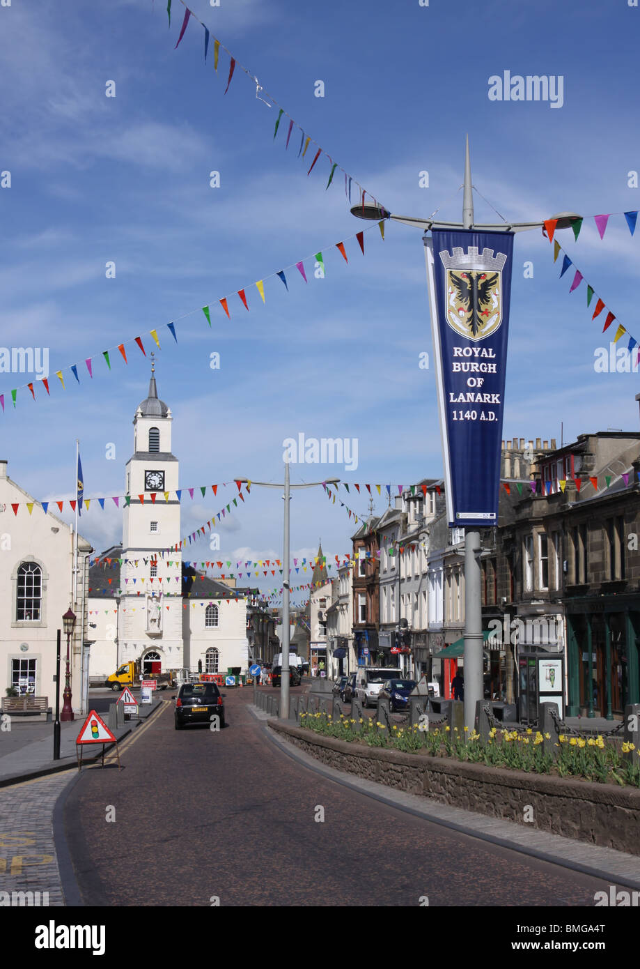 Lanark high street hires stock photography and images Alamy