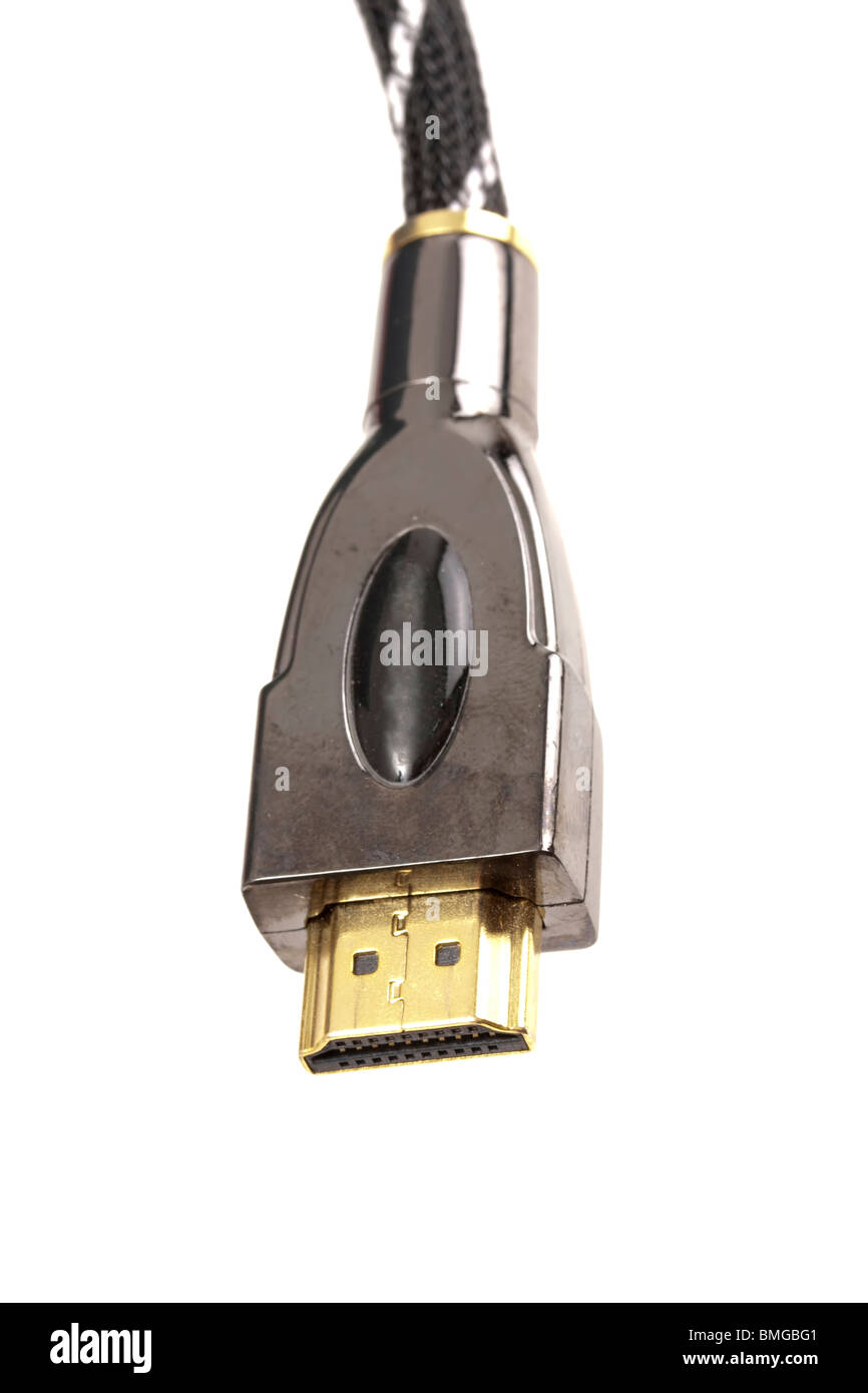 HDMI Cable with plug Stock Photo