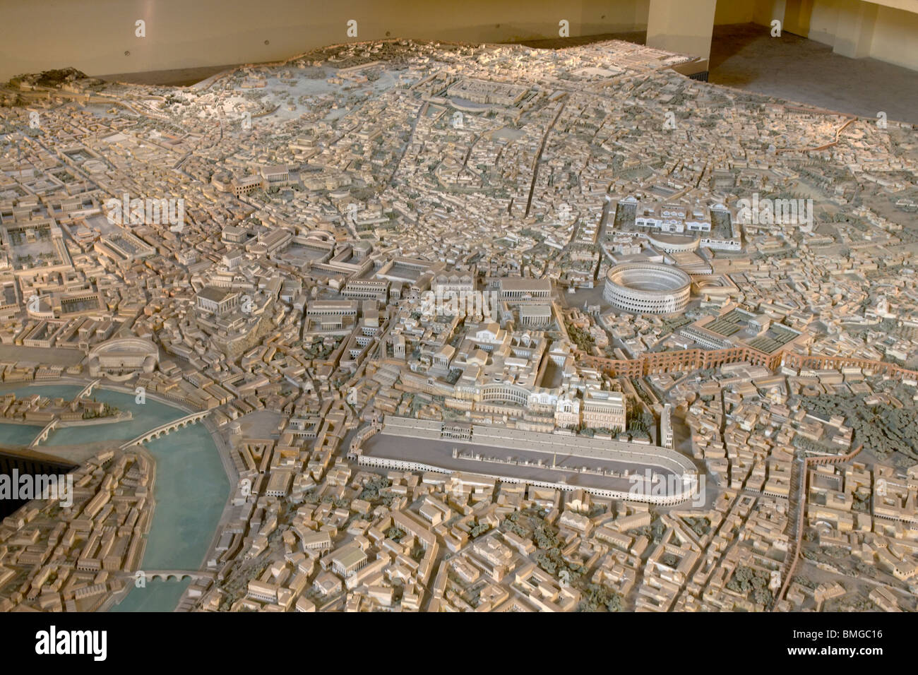 Scale model of Imperial Rome at the times of Constantine [...] Stock Photo 29864162 Alamy